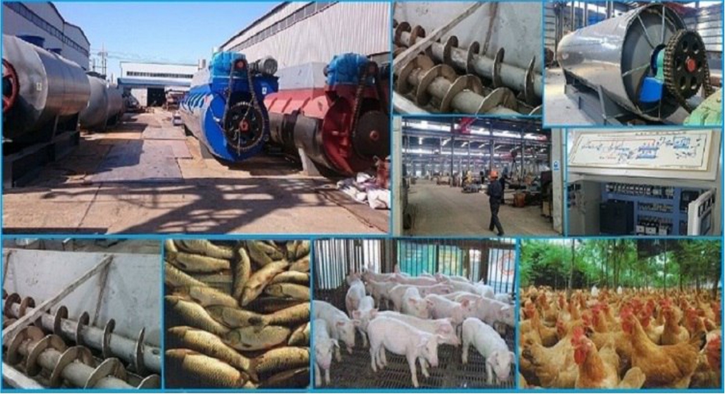 Fish meal plant, fat meal plant, meat and bone plant, RMU for poultry feather processing: